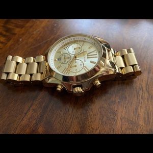 Michael Kors oversized Gold Tone Women’s watch